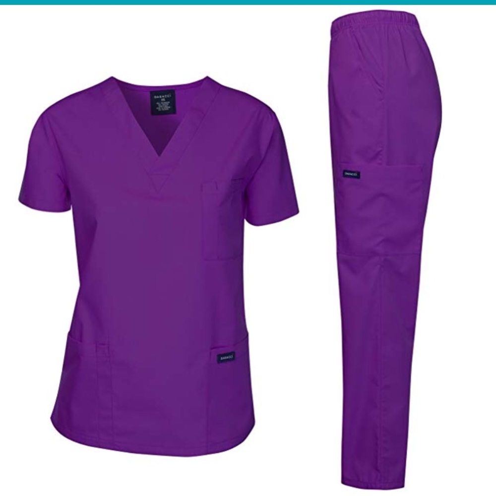 Uniform Scrub unisex set 💜